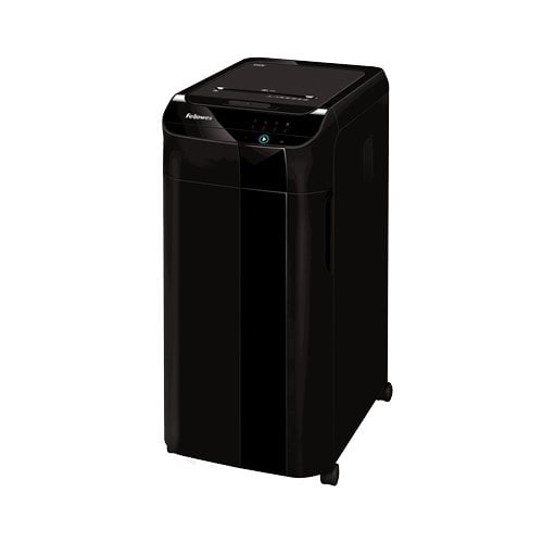 Fellowes AutoMax 350C Auto Feed Level P-4 Cross-Cut Shredder - 4964001