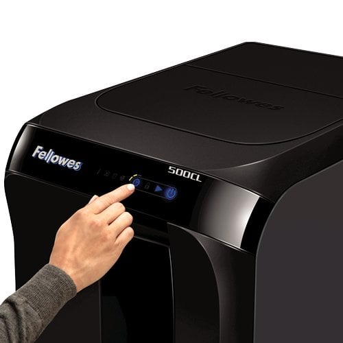 Fellowes Automax 500CL Auto Feed Level P-4 Cross-Cut Shredder - 4655301