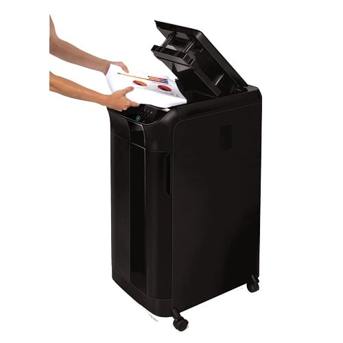 Fellowes AutoMax 550C Auto Feed Level P-4 Cross-Cut Shredder - 4963001
