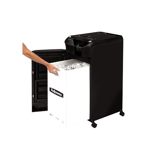 Fellowes AutoMax 550C Auto Feed Level P-4 Cross-Cut Shredder - 4963001