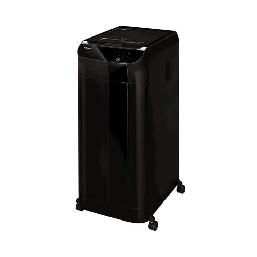 Fellowes AutoMax 550C Auto Feed Level P-4 Cross-Cut Shredder - 4963001