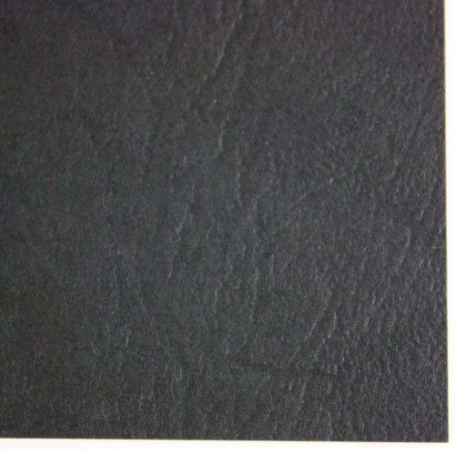 Fellowes Black Grain Letter Size Binding Covers 25pk - 5217501