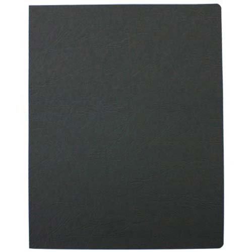 Fellowes Black Grain Oversize Binding Covers 200pk - 52138
