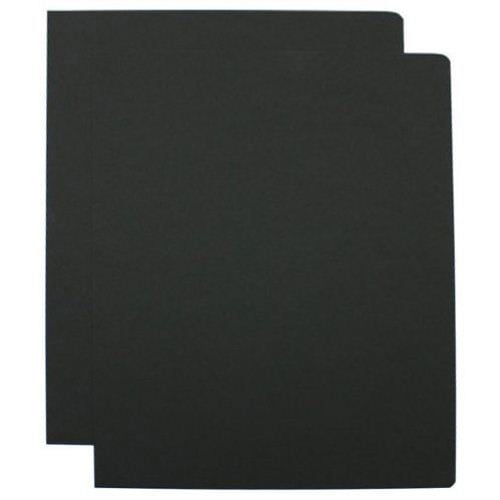 Fellowes Black Linen Oversize Binding Covers 200pk - 52115