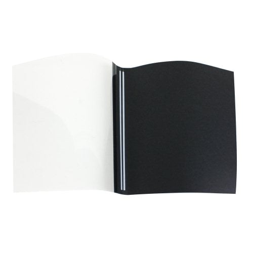 Fellowes Black Linen Thermal Binding Covers - 10pk
