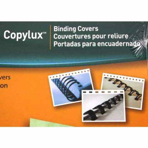 Fellowes Copylux Printable Light Gray Letter Size Covers - 50pk