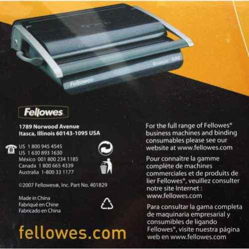 Fellowes Crystals Clear Letter Size Binding Covers 25pk - 52043