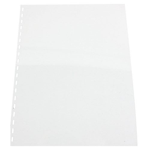 Fellowes Crystals Clear Letter Size Pre-Punched Covers 100pk - 5293701