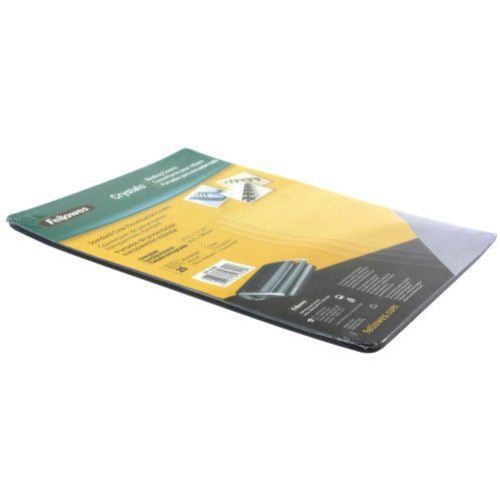 Fellowes Crystals Clear Oversize Binding Covers 25pk - 52309