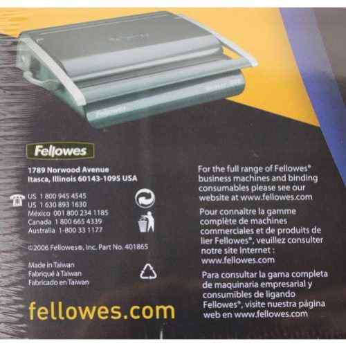 Fellowes Executive Black Oversize Binding Covers 200pk - 52149
