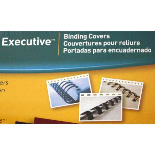 Fellowes Executive Black Oversize Binding Covers