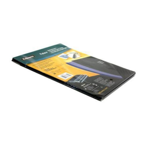 Fellowes Futura Black Binding Covers - 25pk