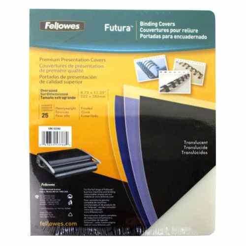 Fellowes Futura Frost Binding Covers - 25pk