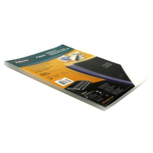 Fellowes Futura Lined Clear Letter Size Binding Covers 25pk - 5224501