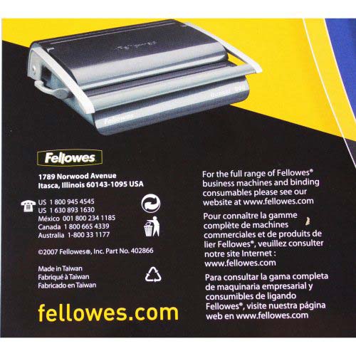 Fellowes Futura Navy Blue Oversize Binding Covers 25pk - 5224801