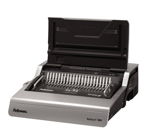 Fellowes Galaxy E Electric Plastic Comb Binding Machine - 5218301