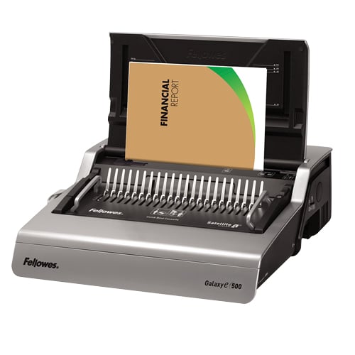 Fellowes Galaxy E Electric Plastic Comb Binding Machine - 5218301