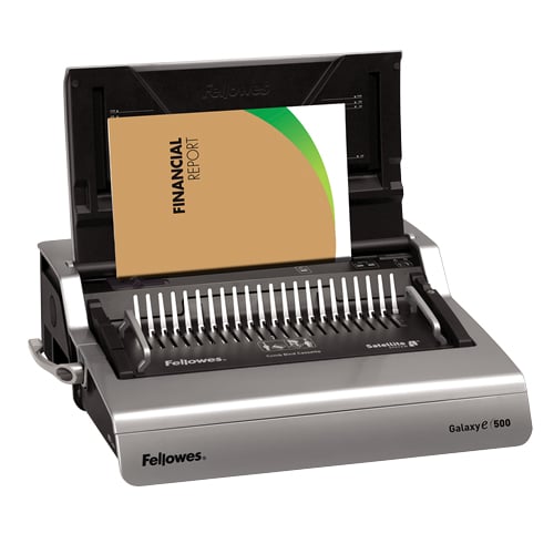 Fellowes Galaxy E Electric Plastic Comb Binding Machine - 5218301
