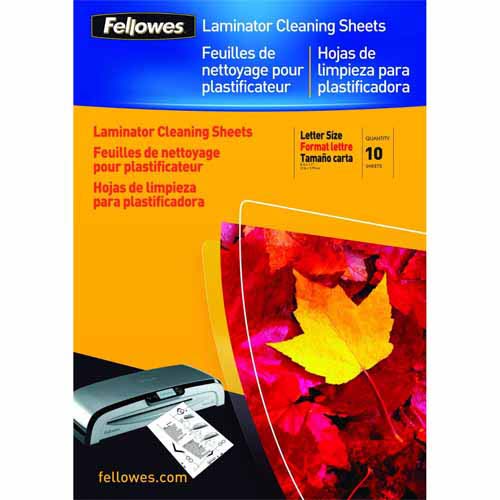 Fellowes Laminator Cleaning Sheets 10pk - 5320603