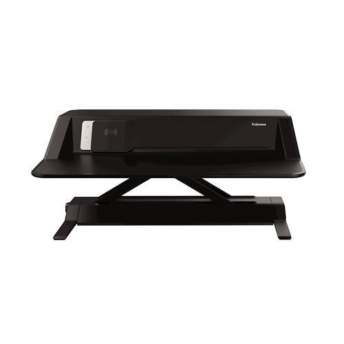 Fellowes Lotus DX Black Sit-Stand Workstation - 8080301