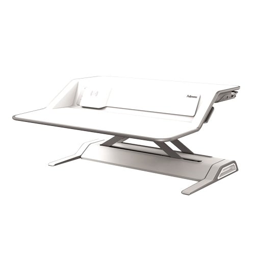Fellowes Lotus DX White Sit-Stand Workstation - 8080201