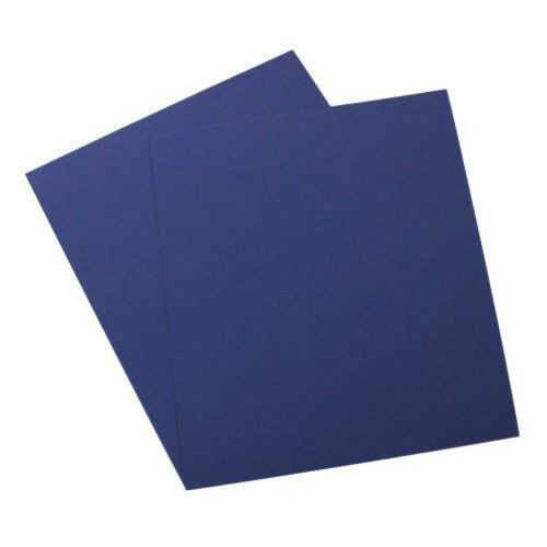 Fellowes Navy Grain Letter Size Binding Covers 50pk - 52124