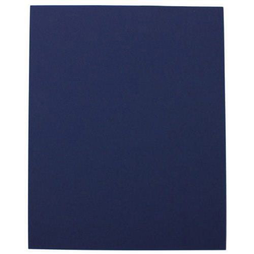 Fellowes Navy Grain Letter Size Binding Covers 50pk - 52124
