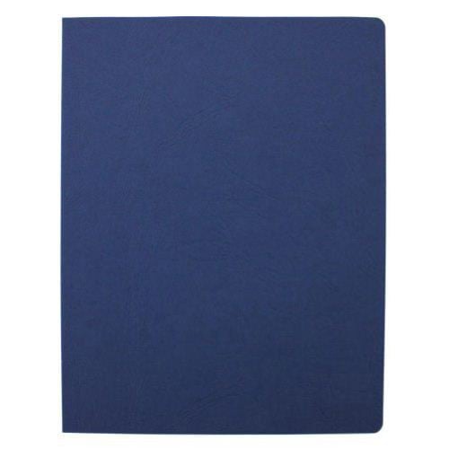 Fellowes Navy Grain Oversize Binding Covers 50pk - 52126