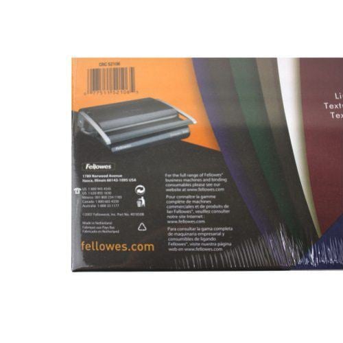 Fellowes Navy Linen Binding Covers