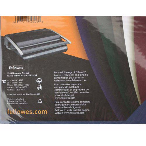 Fellowes Navy Linen Letter Size Binding Covers 200pk - 52098