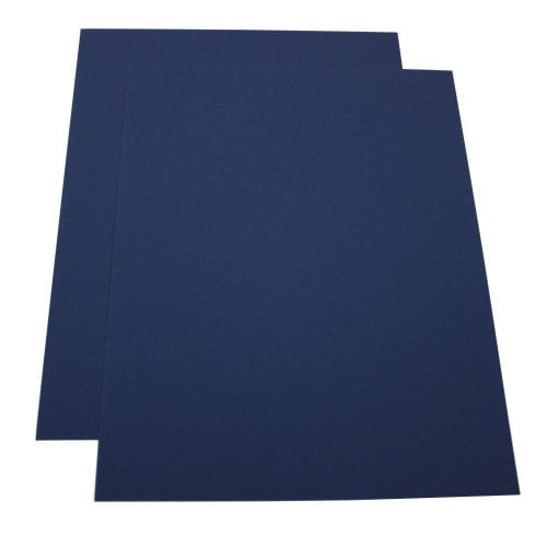 Fellowes Navy Linen Letter Size Binding Covers 200pk - 52098