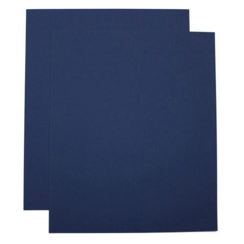 Fellowes Navy Linen Letter Size Binding Covers - 50pk