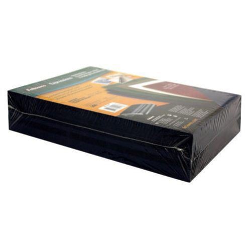 Fellowes Navy Linen Oversize Binding Covers 200pk - 52113