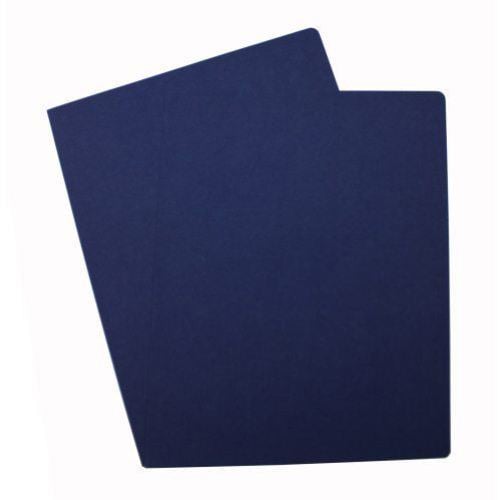 Fellowes Navy Linen Oversize Binding Covers - 50pk