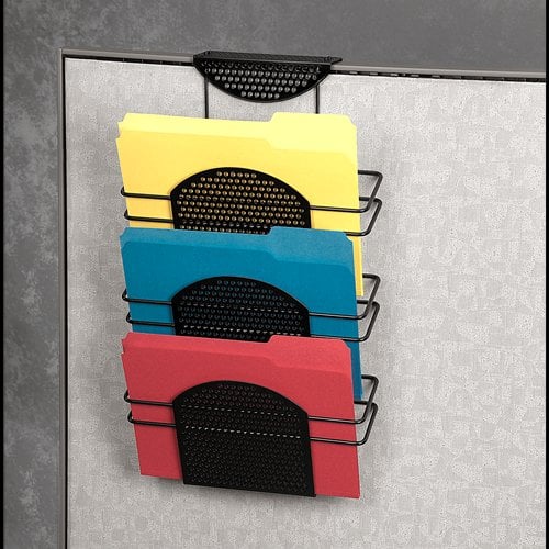 Fellowes Perf-ect Partition Additions Triple File Pocket - 22318
