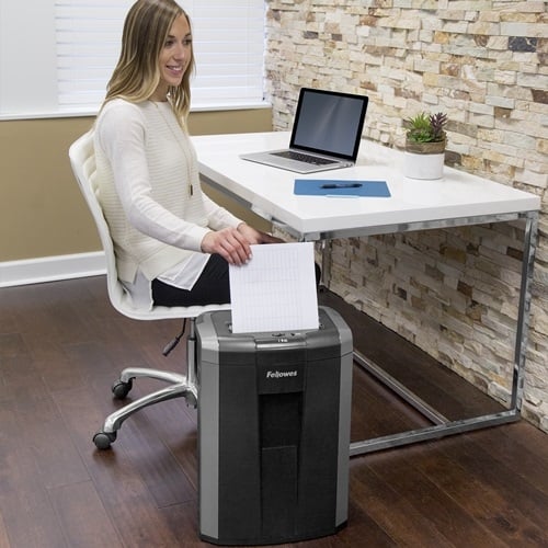 Fellowes Powershred 76Ct Level P-4 Cross-Cut Shredder - 4676001