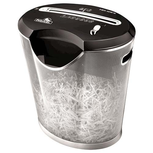 Fellowes HD-10Cs Deskside Cross Cut Paper Shredder