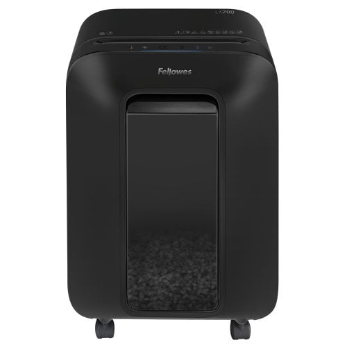 Fellowes Powershred LX200 Black Level P-4 Micro-Cut Shredder - 5015001