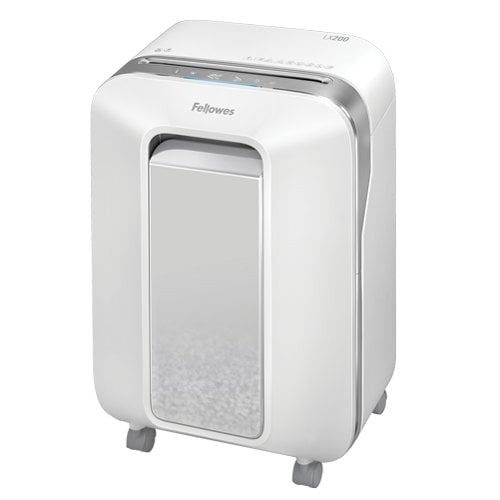 Fellowes Powershred LX200 White Level P-4 Micro-Cut Shredder - 5015101