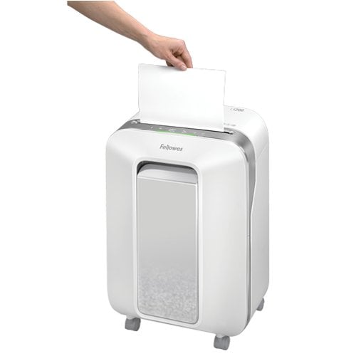 Fellowes Powershred LX200 White Level P-4 Micro-Cut Shredder - 5015101