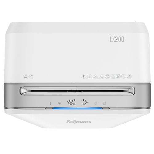Fellowes Powershred LX200 White Level P-4 Micro-Cut Shredder - 5015101