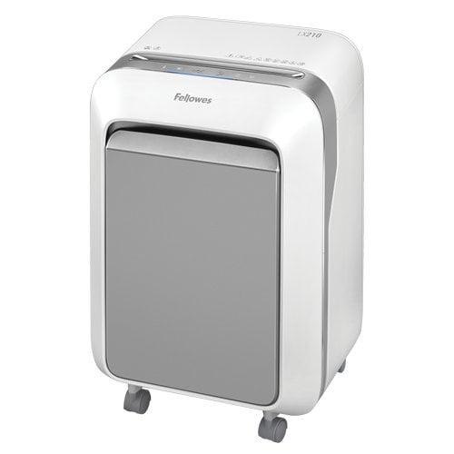 Fellowes Powershred LX210 White Level P-4 Micro-Cut Shredder - 5015301