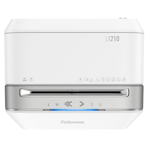 Fellowes Powershred LX210 White Level P-4 Micro-Cut Shredder - 5015301