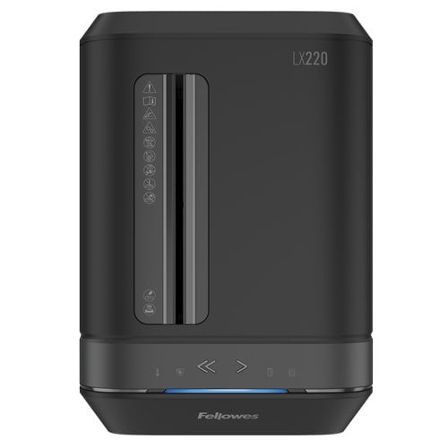 Fellowes Powershred LX220 Black Level P-4 Micro-Cut Shredder -5015401