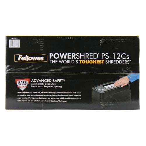 Fellowes Powershred PS-12Cs Cross-Cut Shredder - 3271301