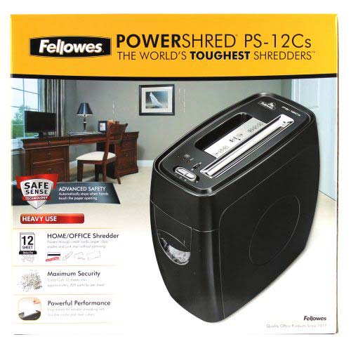 Fellowes Powershred PS-12Cs Cross-Cut Shredder - 3271301
