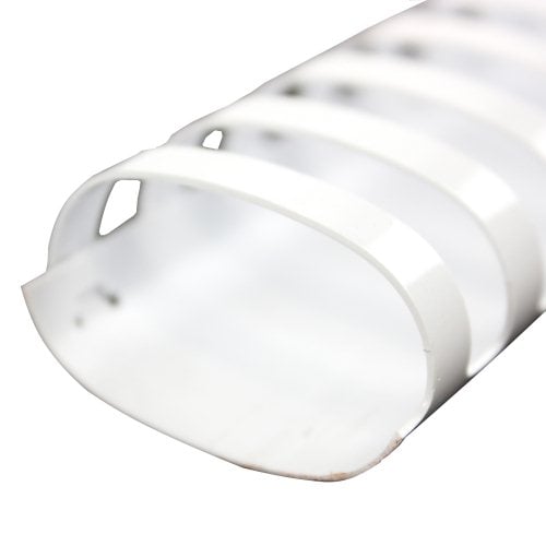 Fellowes Premium 1-1/2" White Plastic Binding Combs 50pk - 52421