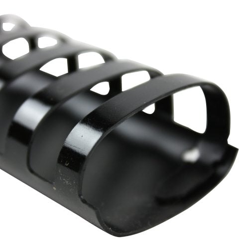 Fellowes Premium 1-1/4" Black Plastic Binding Combs 50pk - 52395