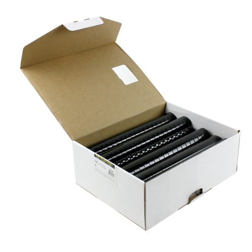 Fellowes Premium 1-1/4" Black Plastic Binding Combs 50pk - 52395