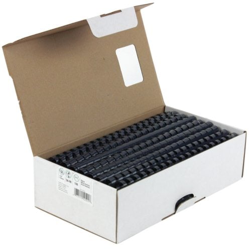 Fellowes Premium 1/2" Navy Blue Plastic Binding Combs 100pk - 52501
